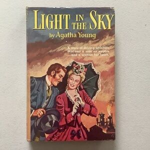 Light in the Sky by Agatha Young Vintage Hardcover Book